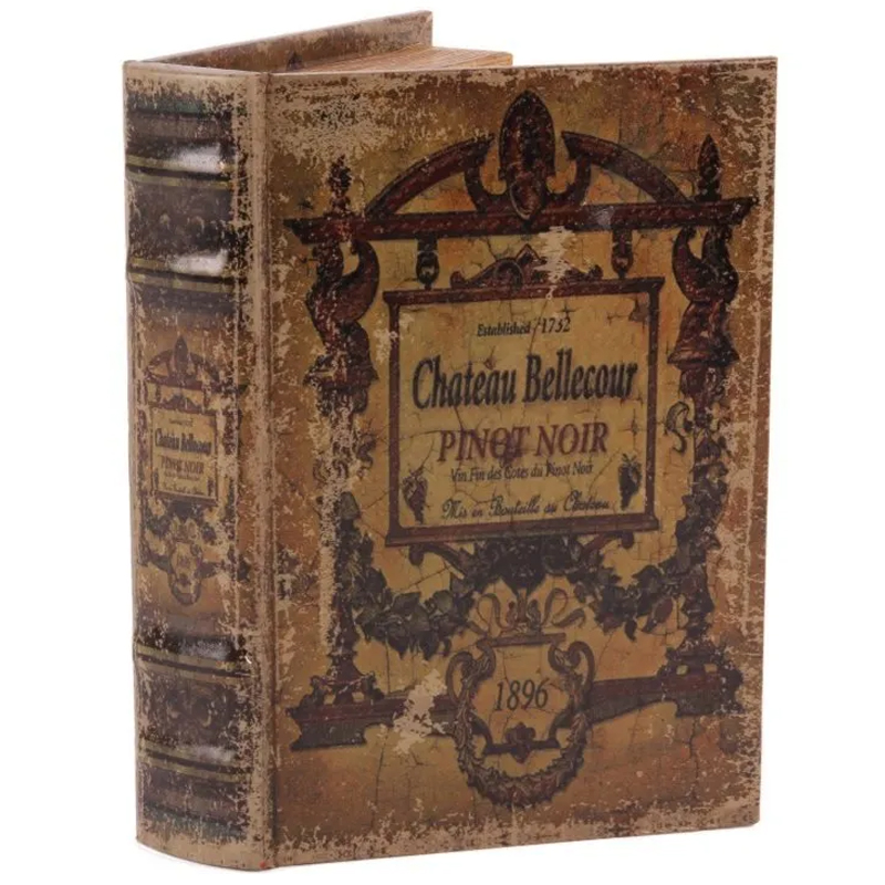 Шкатулка-книга Vintage Book Box Коричневый в Брянске | Loft Concept 