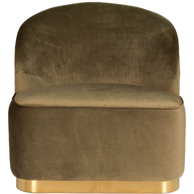 Кресло Zion DARK OLIVE WITH GOLD Темно-оливковый Кресло Zion DARK OLIVE WITH GOLD Темно-оливковый в Брянске | Loft Concept