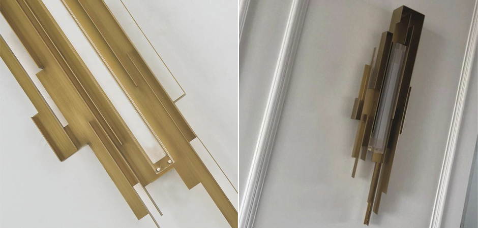Бра Flowing Metal Sconce Бра Flowing Metal Sconce - Loft-Concept в Брянске