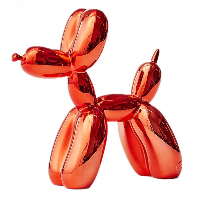 Статуэтка Jeff Koons Balloon Dog medium Red Красный в Брянске | Loft Concept 