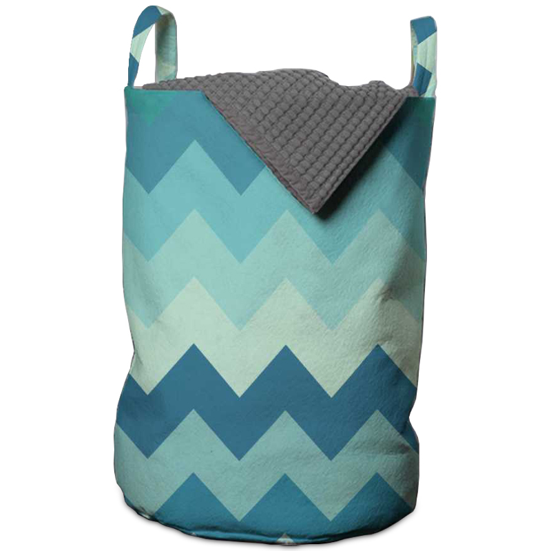 Корзина Blue Chevron Basket Мульти Корзина Blue Chevron Basket Мульти в Брянске | Loft Concept