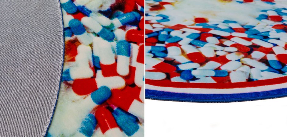 Ковер Seletti Round Rug Cat Ковер Seletti Round Rug Cat - Loft-Concept в Брянске