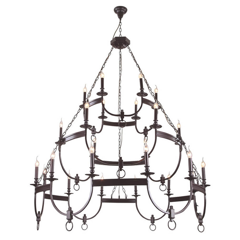 Люстра Claudette Chandelier 24 Коричневый в Брянске | Loft Concept 