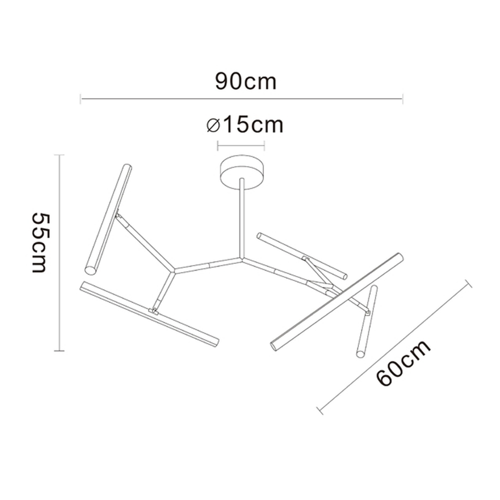 Люстра на штанге Geometry Люстра на штанге Geometry в Брянске