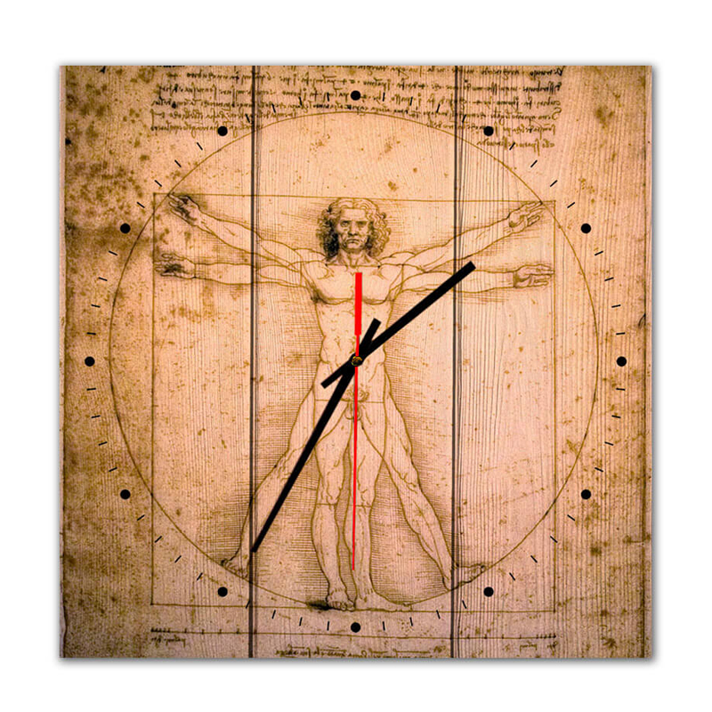 Часы VITRUVIAN MAN  в Брянске | Loft Concept 