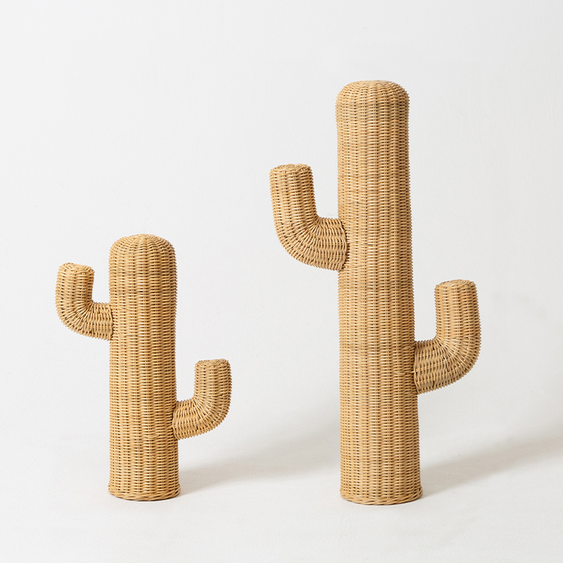 Статуэтка Braided Cactus Древесина Статуэтка Braided Cactus Древесина в Брянске | Loft Concept