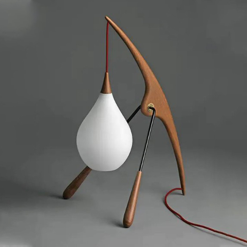 Настольная лампа Malcom Table Lamp Древесина Настольная лампа Malcom Table Lamp Древесина в Брянске | Loft Concept