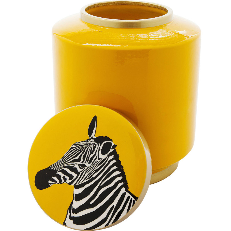 Ваза с крышкой Yellow Zebra Желтый Ваза с крышкой Yellow Zebra Желтый в Брянске | Loft Concept