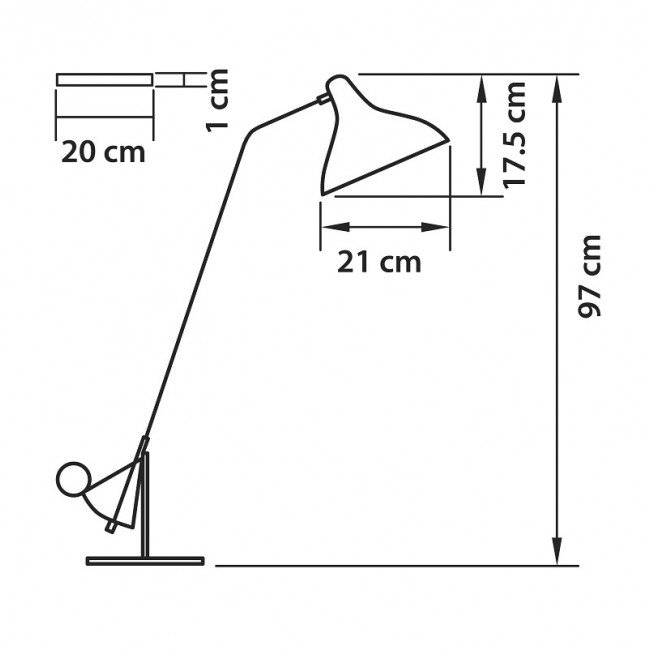 Настольная лампа Lampara Table Lamp в Брянске