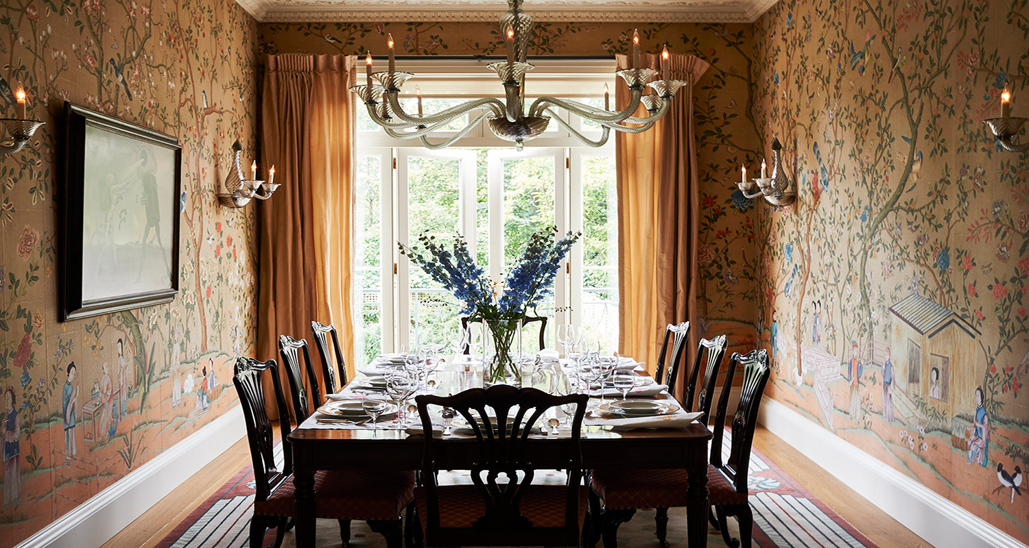 Обои ручная роспись Abbotsford Stone Ochre - фото №1