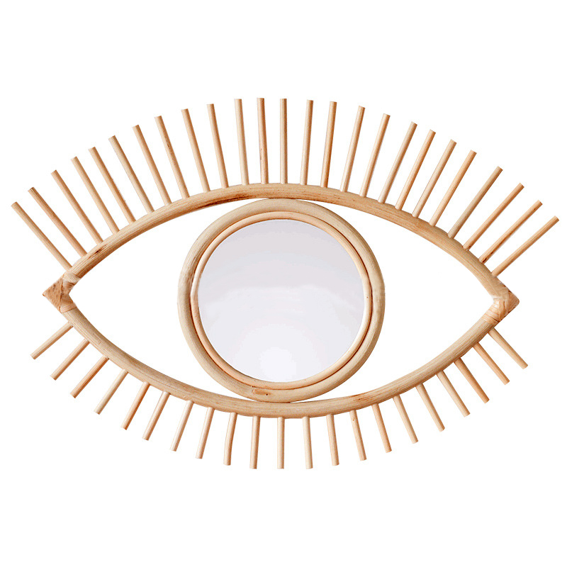 Зеркало Eye Wicker Mirror Древесина Зеркало Eye Wicker Mirror Древесина в Брянске | Loft Concept