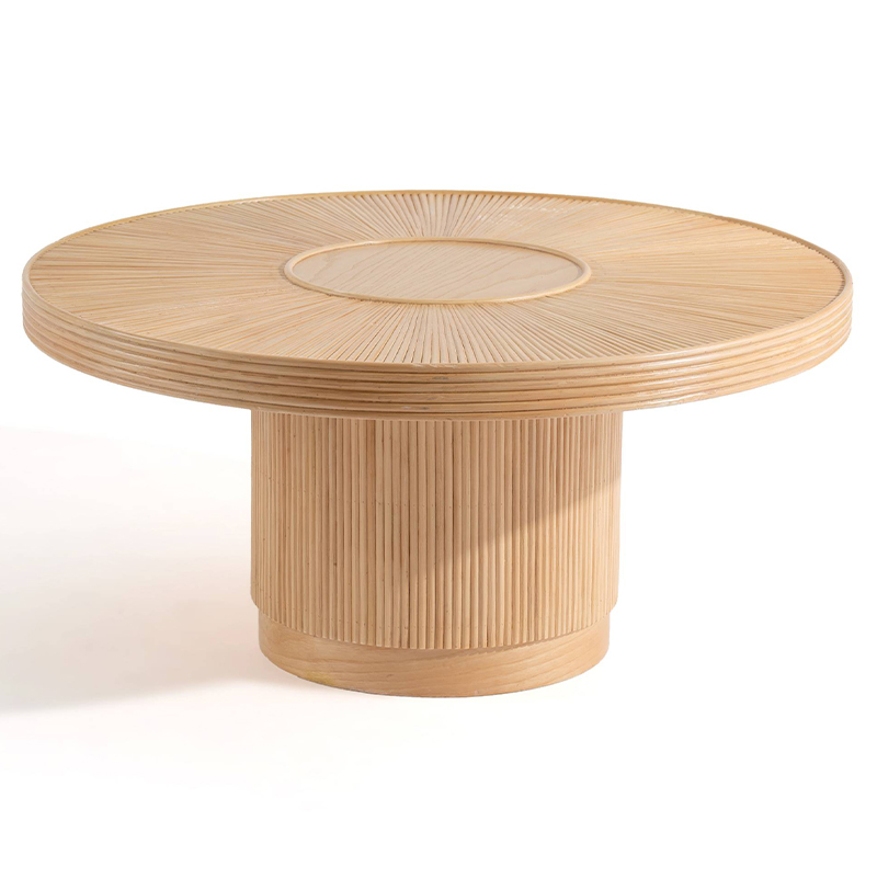 Кофейный стол Randi Wicker Coffee Table Светлый дуб Кофейный стол Randi Wicker Coffee Table Светлый дуб в Брянске | Loft Concept