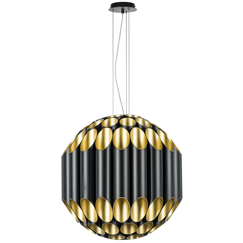 Люстра Garbi Black Pipe Organ Chandelier 80 Черный Золотой Люстра Garbi Black Pipe Organ Chandelier 80 Черный Золотой в Брянске | Loft Concept