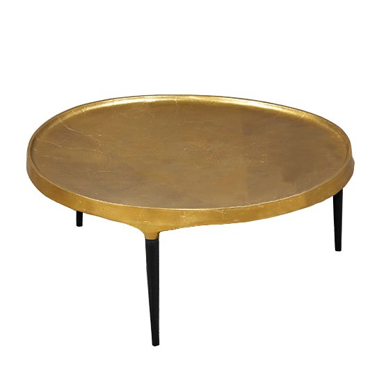 Кофейный стол Brass Stains Table Латунь Черный Кофейный стол Brass Stains Table Латунь Черный в Брянске | Loft Concept