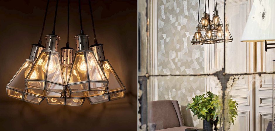 Подвесной светильник Eichholtz Hanging Lamp Polygon - Loft-Concept в Брянске