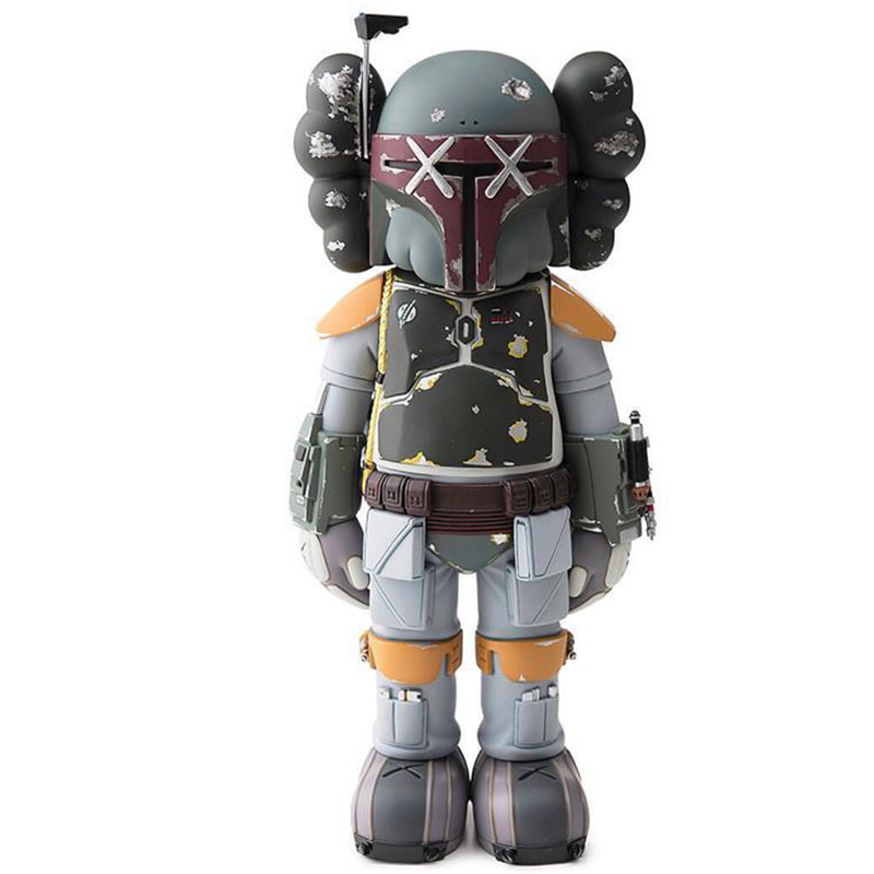 Статуэтка KAWS Star Wars Boba Fett Ver Серый Красный Оранжевый Светло-серый Статуэтка KAWS Star Wars Boba Fett Ver Серый Красный Оранжевый Светло-серый в Брянске | Loft Concept