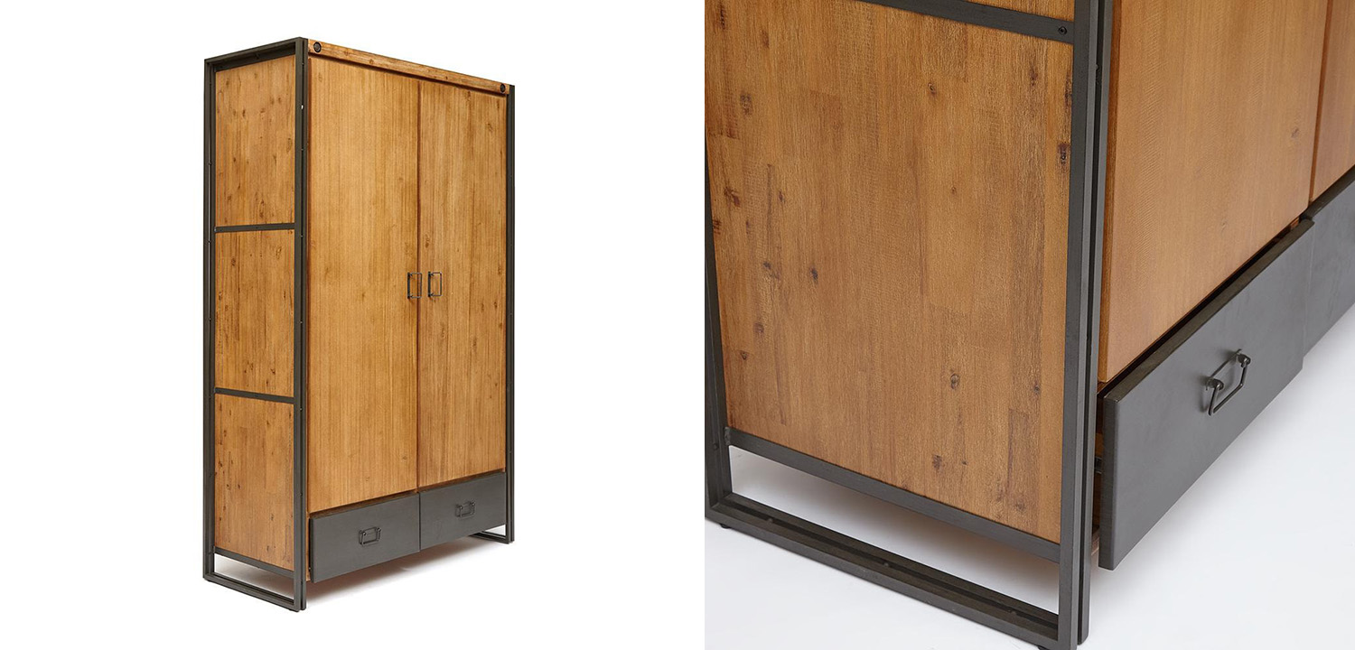 Шкаф Industrial Brooklyn - фото