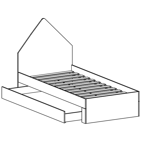 Кровать в детскую Tiny Town Bed Кровать в детскую Tiny Town Bed в Брянске