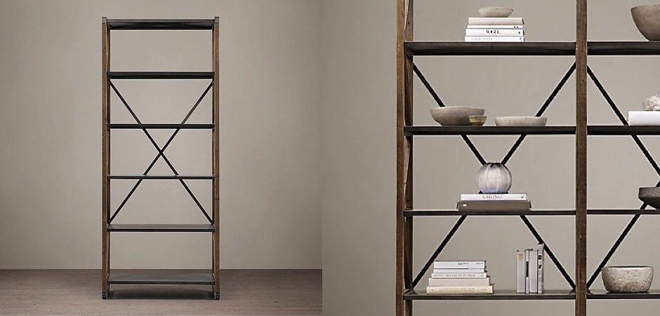 Стеллаж Visteria Double Стеллаж Visteria Double - Loft-Concept в Брянске
