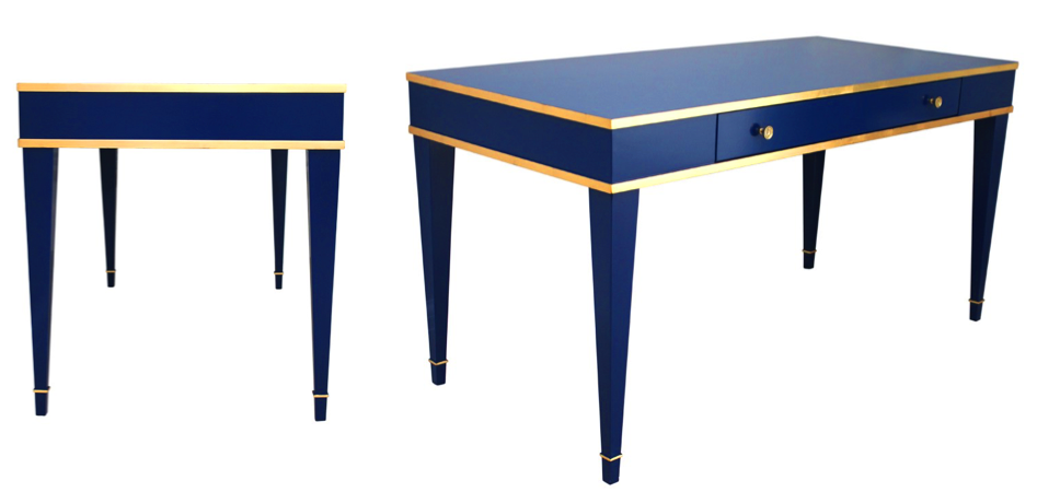 Письменный стол Kelly Desk Синий Письменный стол Kelly Desk Синий - Loft-Concept в Брянске
