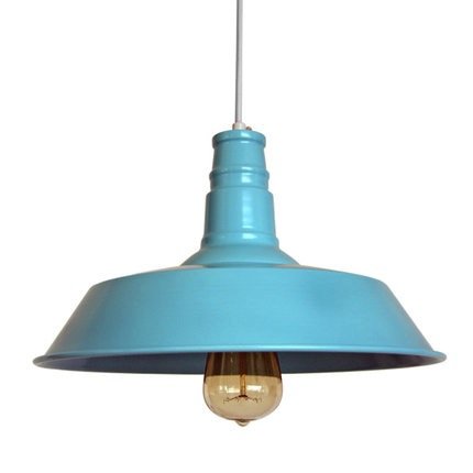 Подвесной светильник Loft Blue Bell Голубой пастельный Подвесной светильник Loft Blue Bell Голубой пастельный в Брянске | Loft Concept