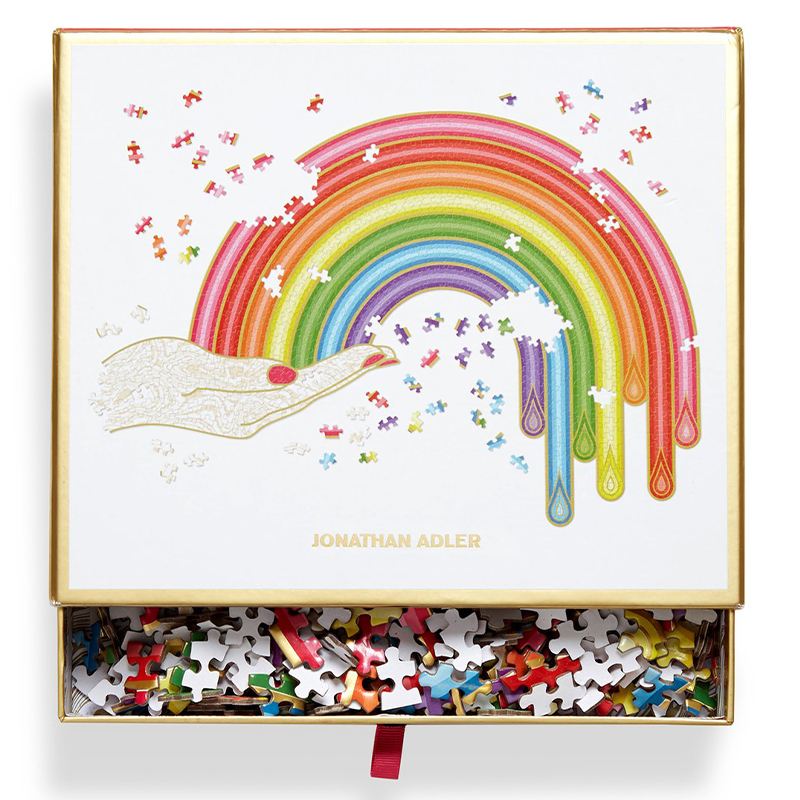 Пазлы RAINBOW HAND SHAPED PUZZLE Jonathan Adler Мульти Пазлы RAINBOW HAND SHAPED PUZZLE Jonathan Adler Мульти в Брянске | Loft Concept
