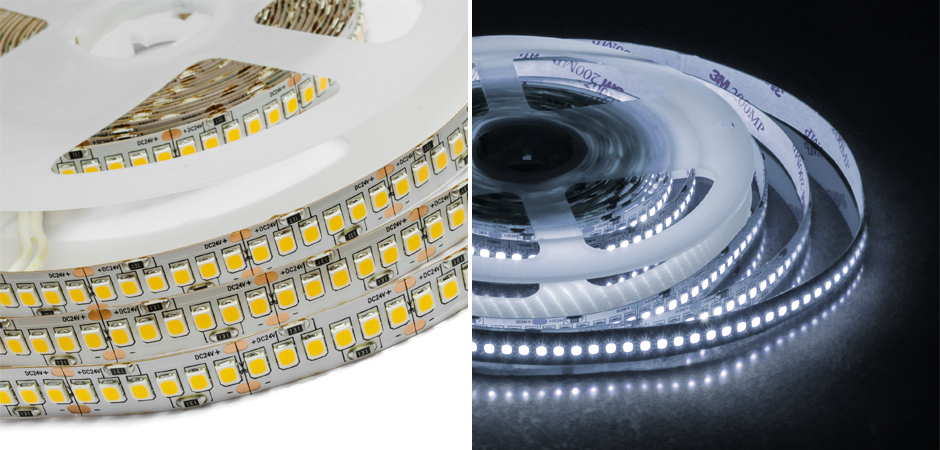 Светодиодная лента 26W/m 240LED/m 2835SMD 5м дневной белый Светодиодная лента 26W/m 240LED/m 2835SMD 5м дневной белый - Loft-Concept в Брянске