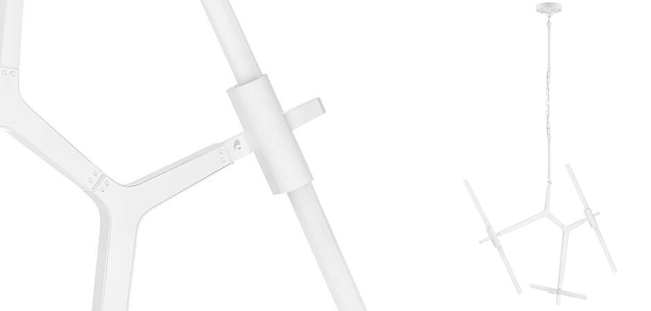 Люстра Агнес Chandelier White 6 Люстра Агнес Chandelier White 6 - Loft-Concept в Брянске
