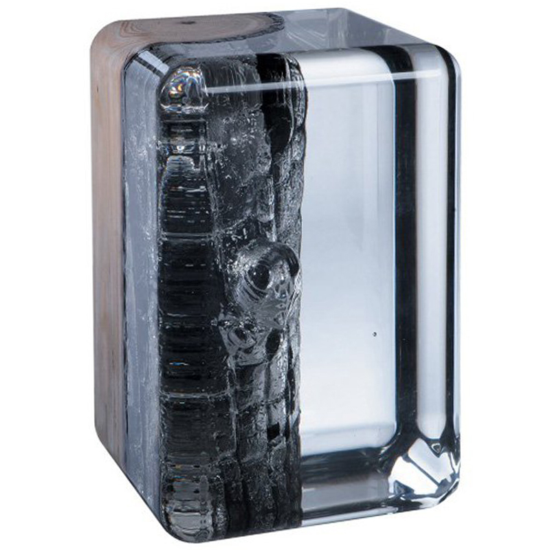 Дизайнерский Стол NILLEQ ICE burned Occasional table Прозрачный Коричневый Древесина Дизайнерский Стол NILLEQ ICE burned Occasional table Прозрачный Коричневый Древесина в Брянске | Loft Concept