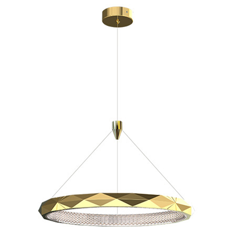 Люстра Horizontal Ring Gold Chandelier Золотой Люстра Horizontal Ring Gold Chandelier Золотой в Брянске | Loft Concept