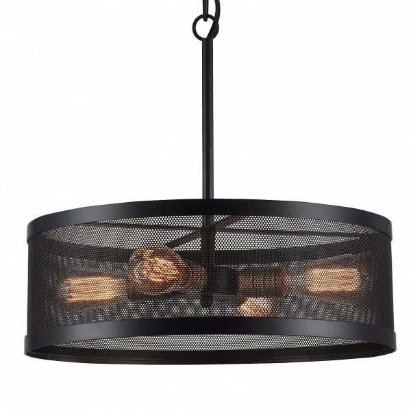 Люстра Nightwatch Chandelier Черный Люстра Nightwatch Chandelier Черный в Брянске | Loft Concept