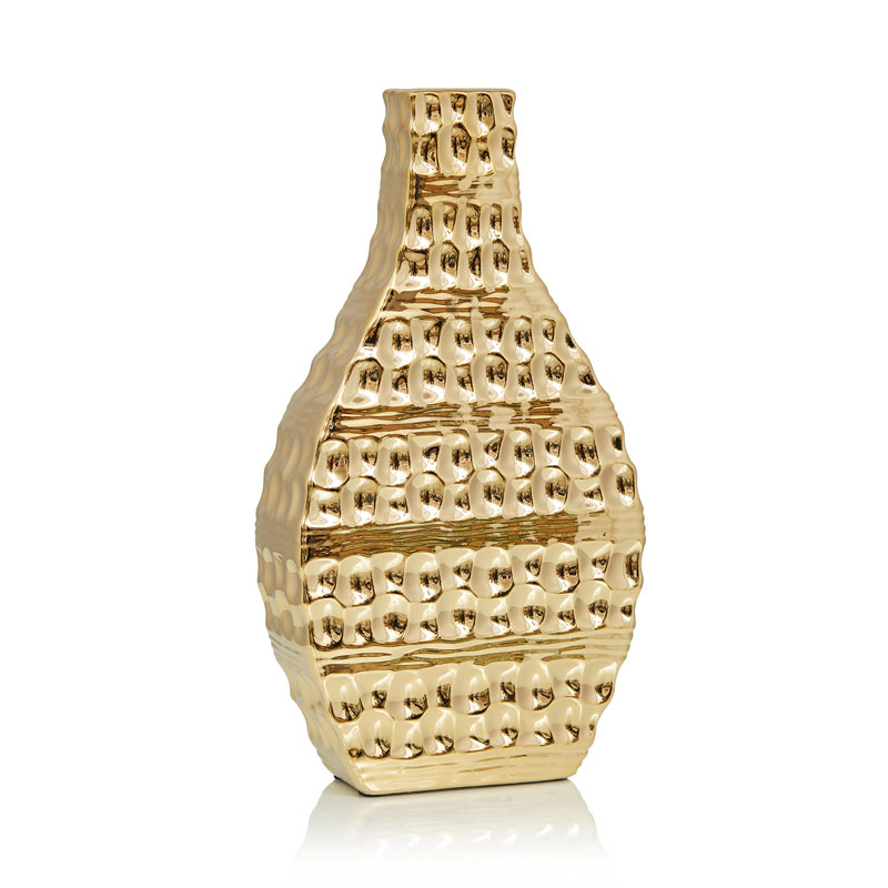 Ваза Fiesta Vase II Золотой Ваза Fiesta Vase II Золотой в Брянске | Loft Concept