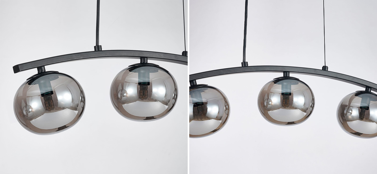 Люстра B.LUX  Матовый черный каркас 54 см - фото №1