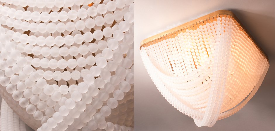 Люстра Cockle beaded ball ceiling lamp Люстра Cockle beaded ball ceiling lamp - Loft-Concept в Брянске