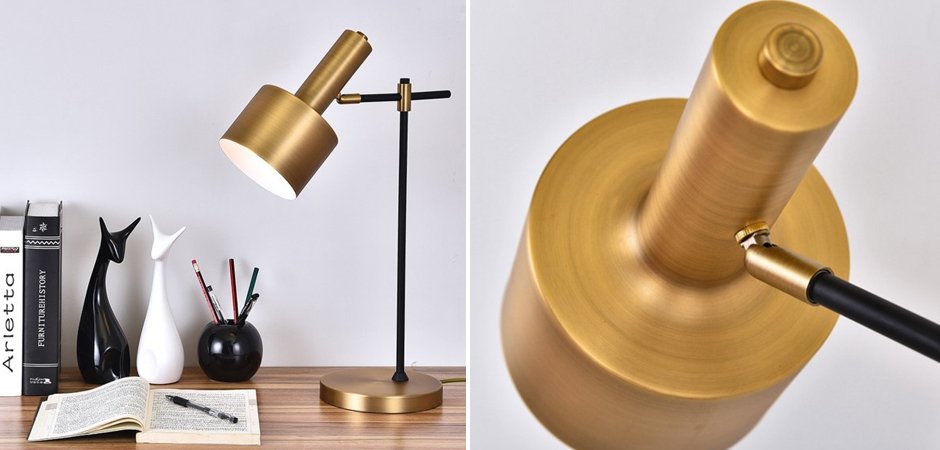 Настольная лампа Margarita Brass Table Lamp Настольная лампа Margarita Brass Table Lamp - Loft-Concept в Брянске