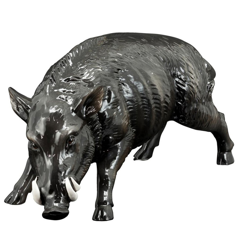 Статуэтка Abhika Boar Dark Grey Темно-серый в Брянске | Loft Concept 