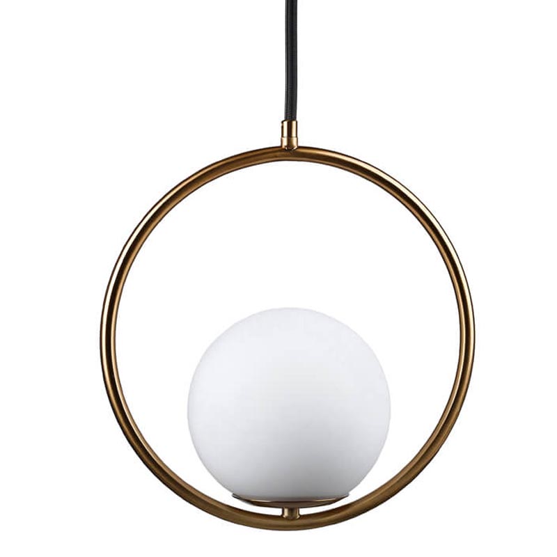 Подвесной светильник B.LUX C Ball circle copper Белый Медь Подвесной светильник B.LUX C Ball circle copper Белый Медь в Брянске | Loft Concept