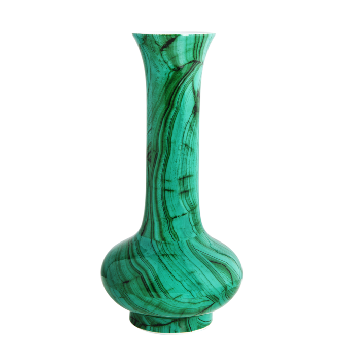 Ваза Malachite Vase vanessa Малахит Ваза Malachite Vase vanessa Малахит в Брянске | Loft Concept