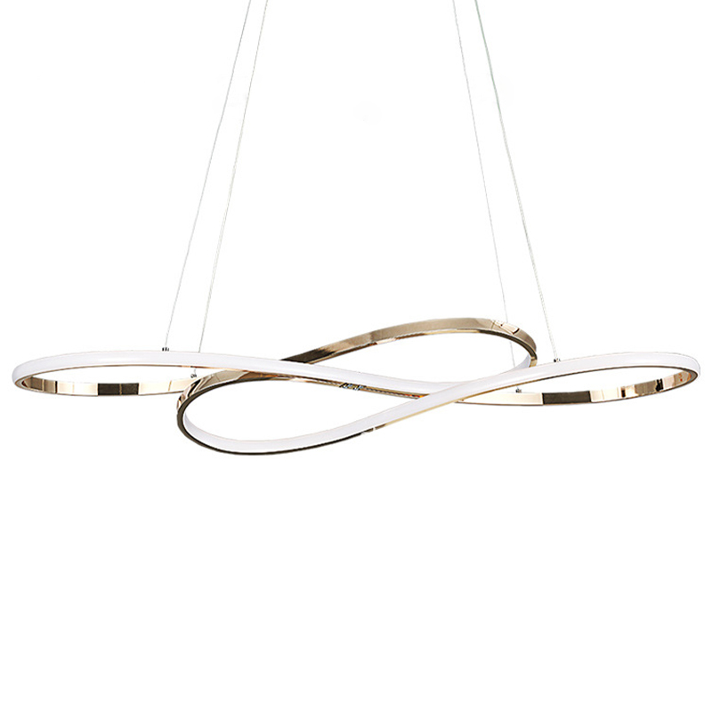 Светодиодная люстра в виде спирали Spiral Lighting Gold Глянцевое золото Светодиодная люстра в виде спирали Spiral Lighting Gold Глянцевое золото в Брянске | Loft Concept