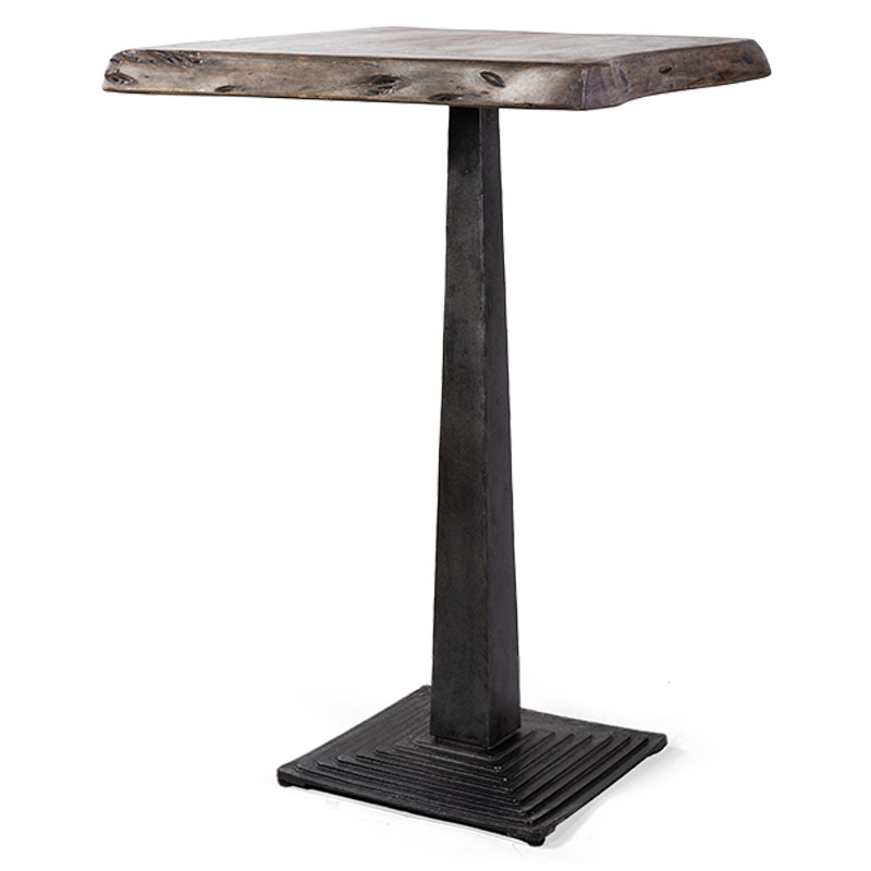 Обеденный стол Nathan Table 110 Черный Коричневый Обеденный стол Nathan Table 110 Черный Коричневый в Брянске | Loft Concept