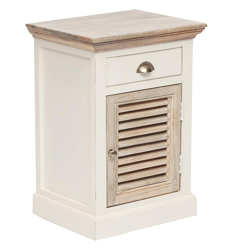 Тумба Edmon Nightstand Белый Древесина в Брянске | Loft Concept 