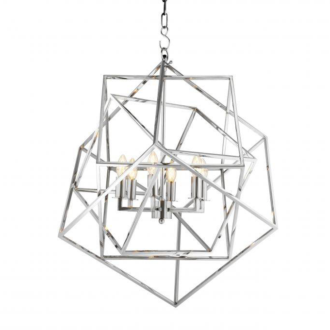 Eichholtz Lantern Matrix Nickel Никель Eichholtz Lantern Matrix Nickel Никель в Брянске | Loft Concept