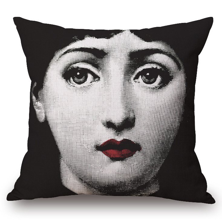 Декоративная подушка Fornasetti 011 Декоративная подушка Fornasetti 011 в Брянске | Loft Concept