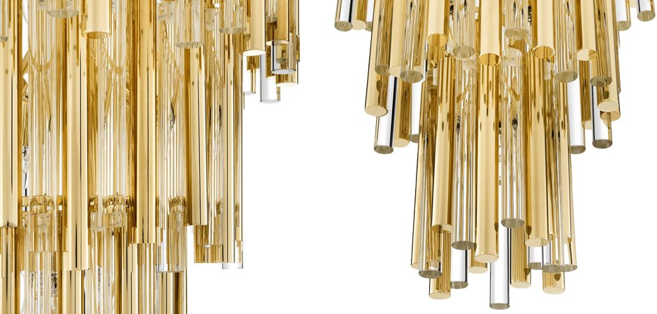 Люстра Chandelier Gigi L Gold Люстра Chandelier Gigi L Gold - Loft-Concept в Брянске