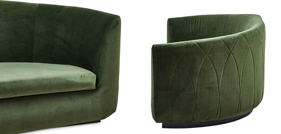 Диван Alessandro Sofa forest green Диван Alessandro Sofa forest green - Loft-Concept в Брянске