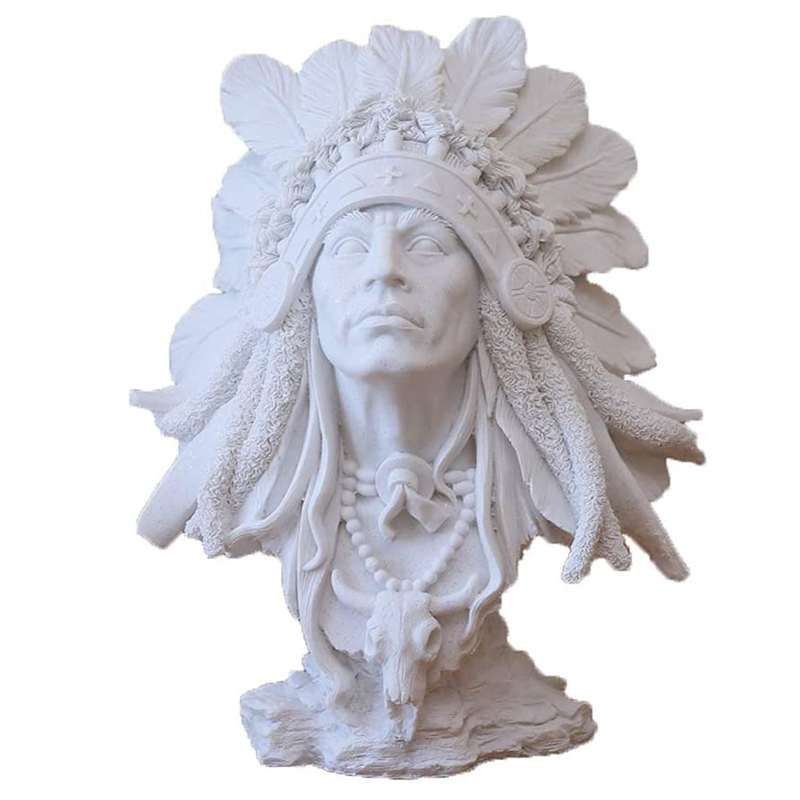 Native american indian figurine A Белый в Брянске | Loft Concept 
