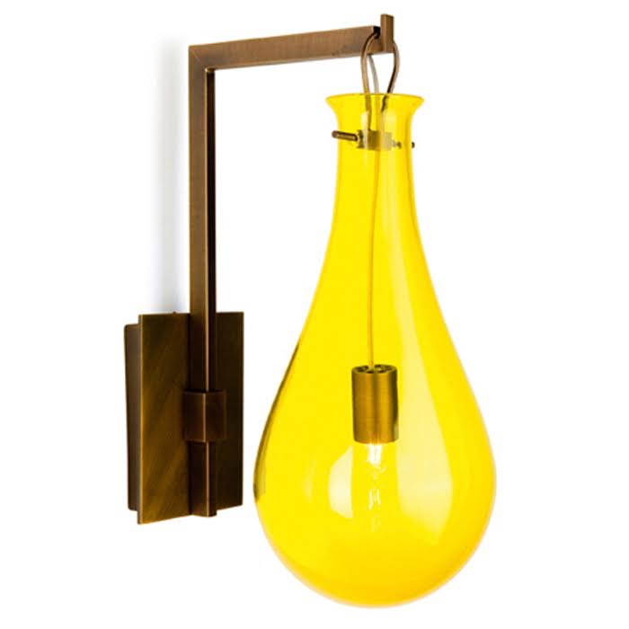 Бра Patrick Naggar Bubble Sconce yellow Желтый Черный Бра Patrick Naggar Bubble Sconce yellow Желтый Черный в Брянске | Loft Concept