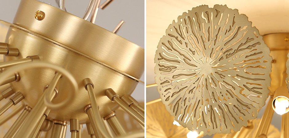 Потолочный светильник GLOBAL VIEWS LILY PAD ceiling lamp Потолочный светильник GLOBAL VIEWS LILY PAD ceiling lamp - Loft-Concept в Брянске