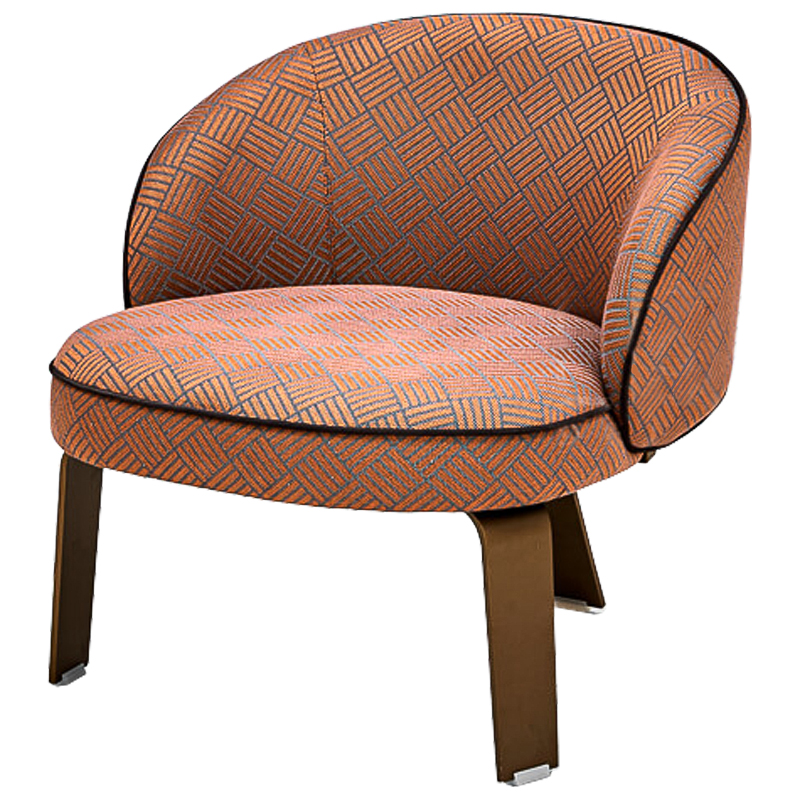 Кресло Muynck Chair Медь светлая Коралловый Кресло Muynck Chair Медь светлая Коралловый в Брянске | Loft Concept