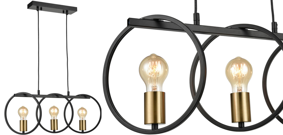 Люстра Loft Rings Ligh 3 Люстра Loft Rings Ligh 3 - Loft-Concept в Брянске